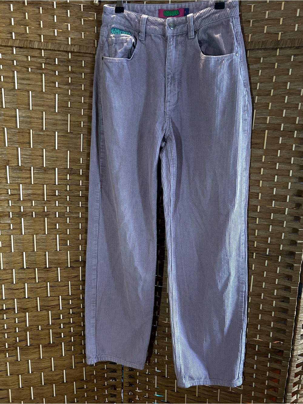 Corduroy Skate Pants Lilac Women’s Y2K Wide Leg 90s Empyre Gyr3 Streetwear